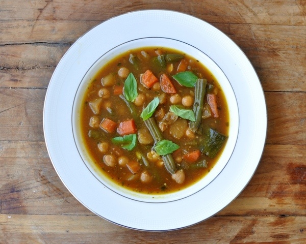 Pesto Vegetable Soup