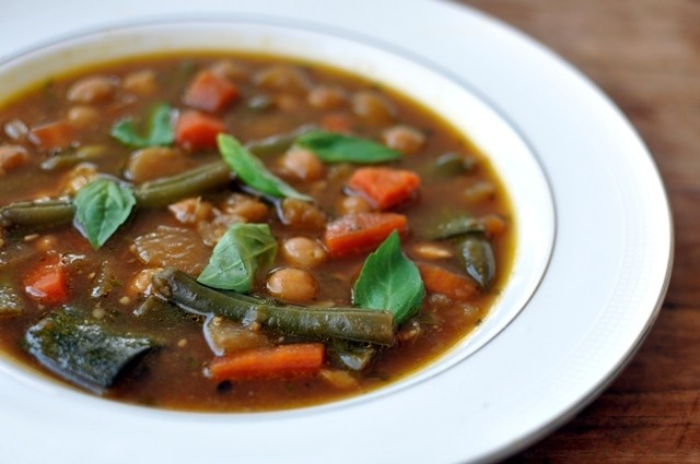 Pesto Vegetable Soup