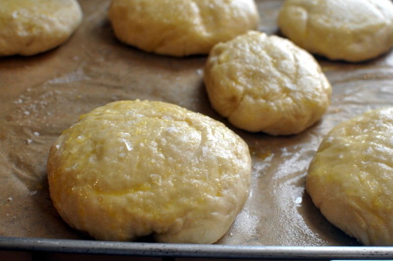 Pretzel Roll Buns