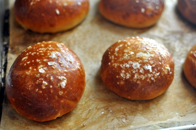 Pretzel Roll Buns